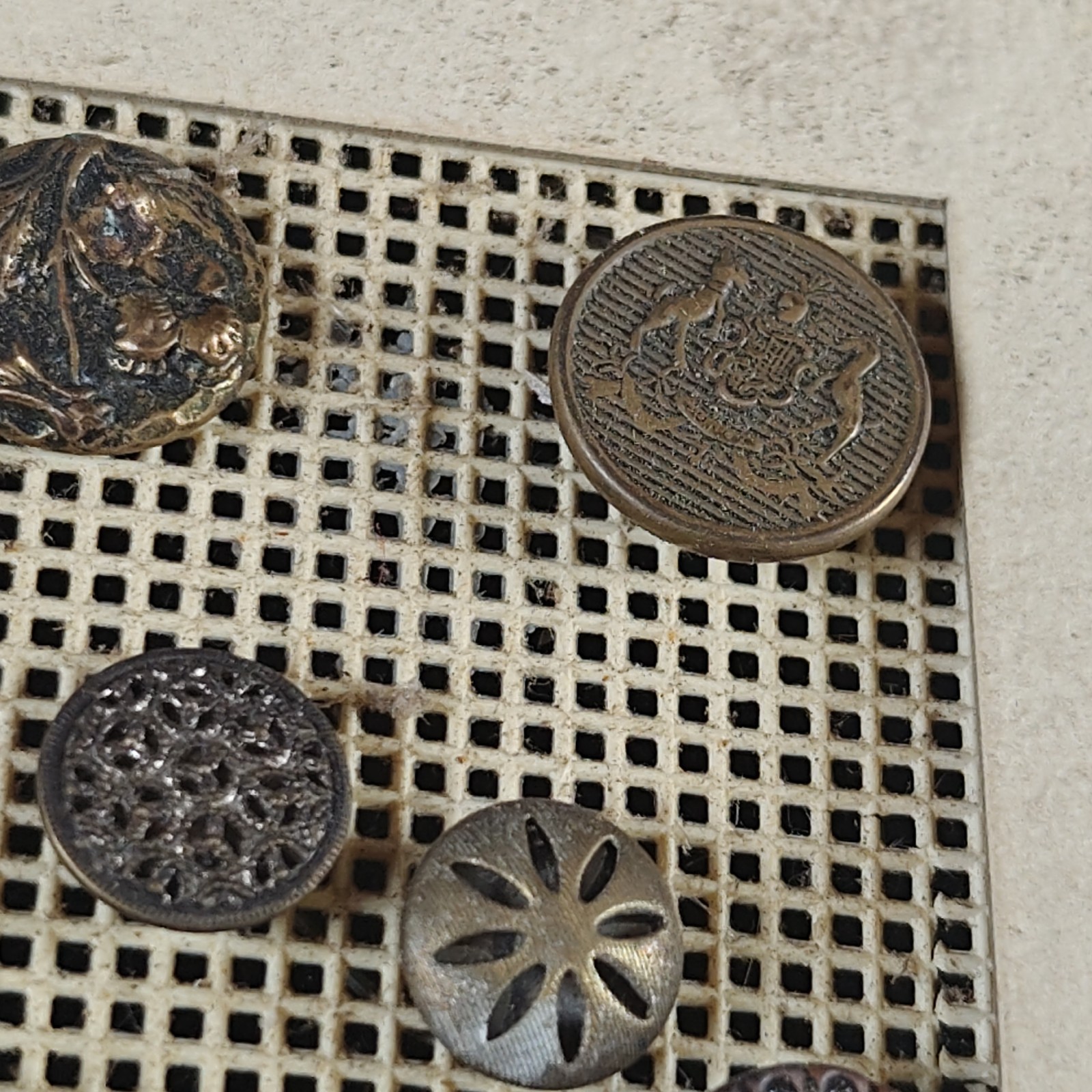 Collection Lot Antique And Vintage Buttons Victorian