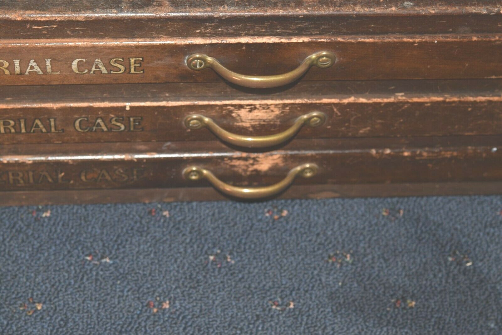 ELGIN 3 DRAWER PARTS CHEST VERY NICE CONDITION—100+ YEARS OLD–PICKUP ONLY!