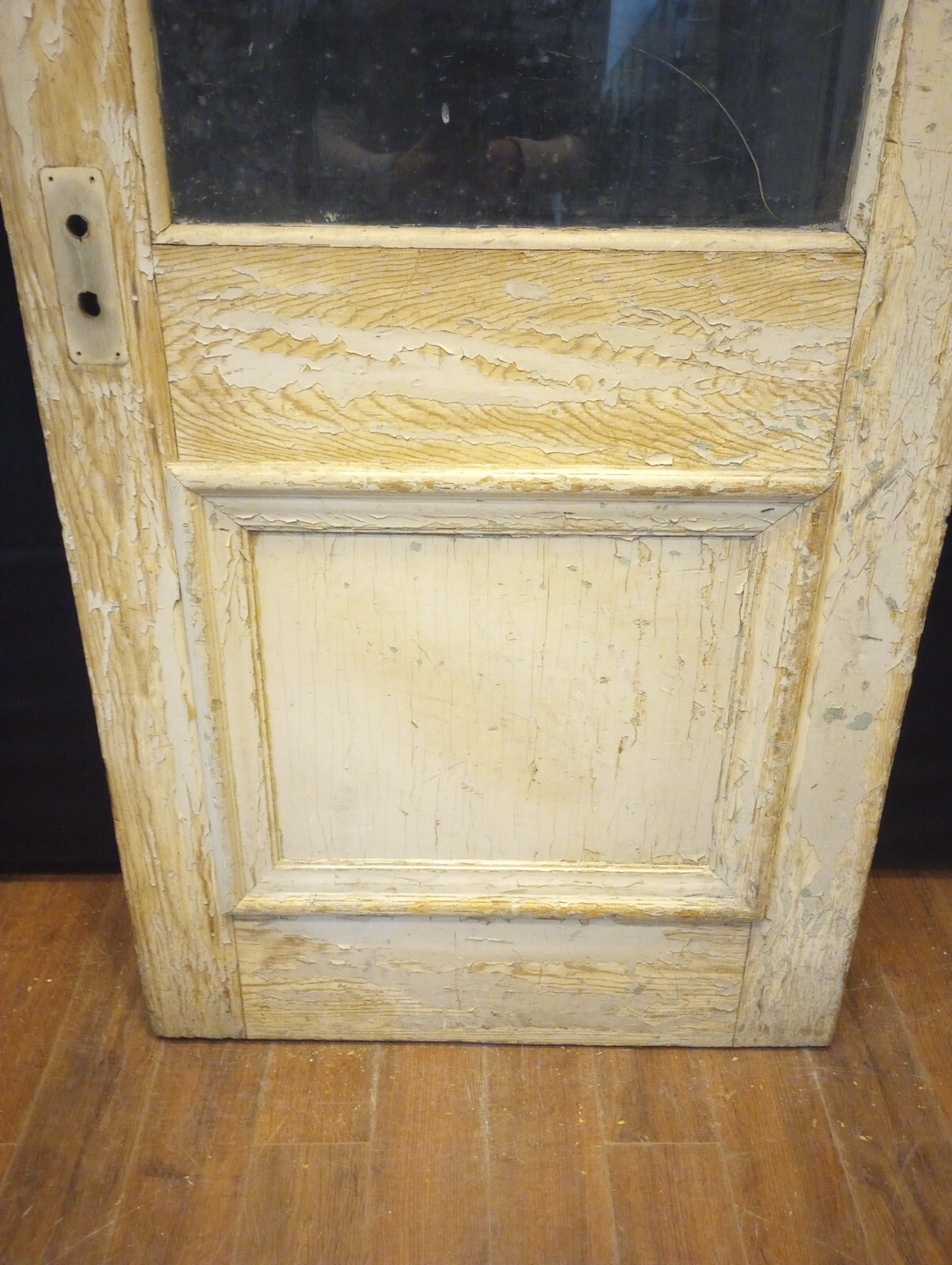 Half Glass & Flat Panel Interior Door 31 3/4″ x 74 1/2″