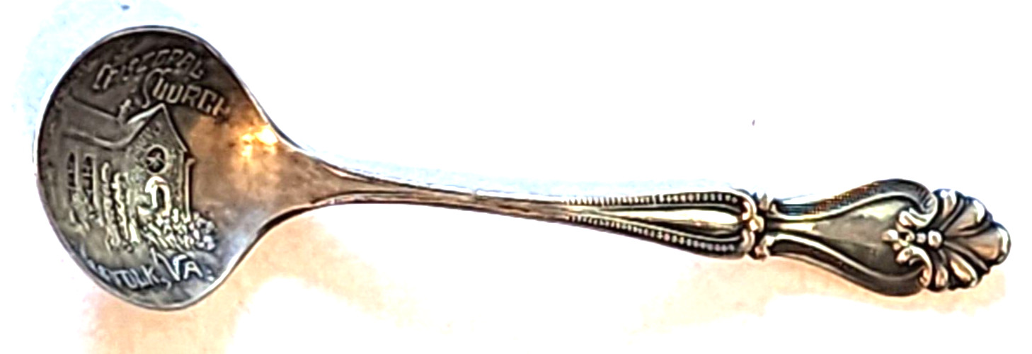 PAUL’S EPISCOPAL CHURCH NORFOLK VA. STERLING SILVER SOUVENIR SPOON