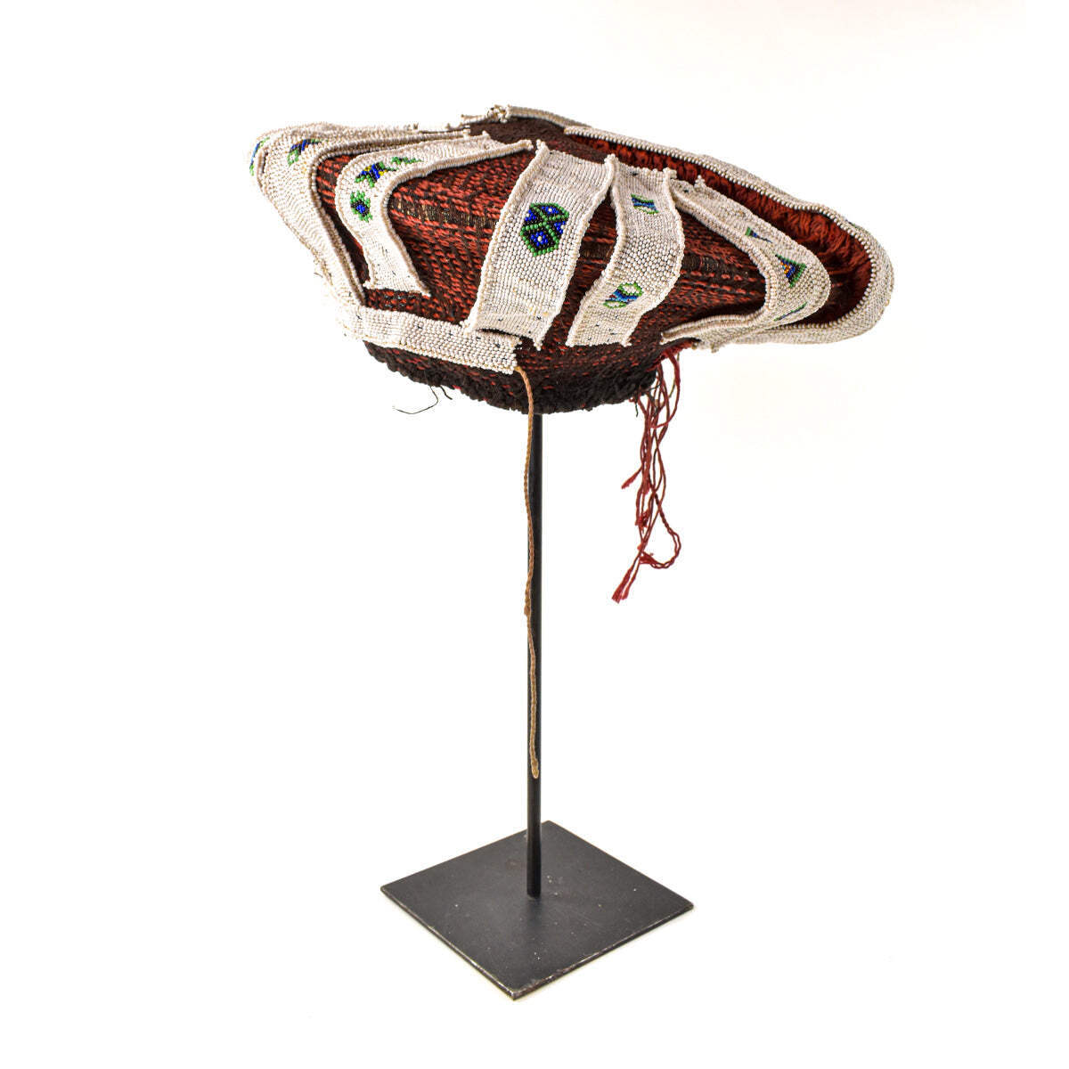 Zulu Isicholo Married Woman Headdress South Africa Sidley Collection