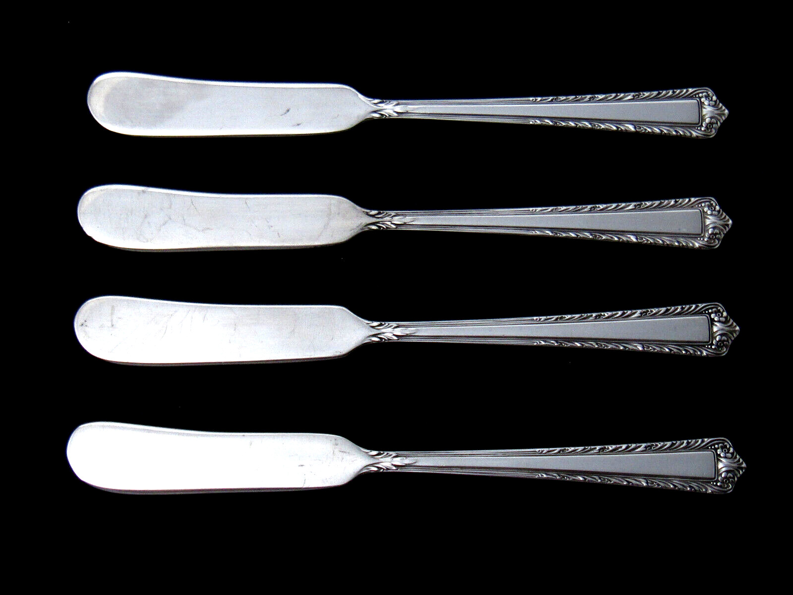❤️ FINE ARTS c. 1947 PROCESSIONAL STERLING FLATWARE SET 27pC