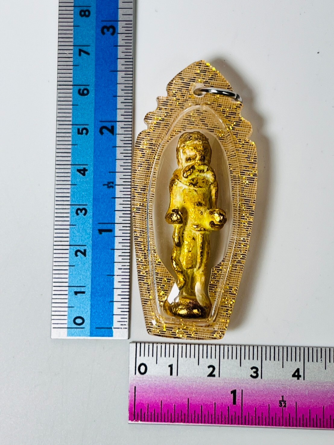 Laos Hermit Gold Leklai Buffalo Mountain Cave Love sex wealth attraction Amulet