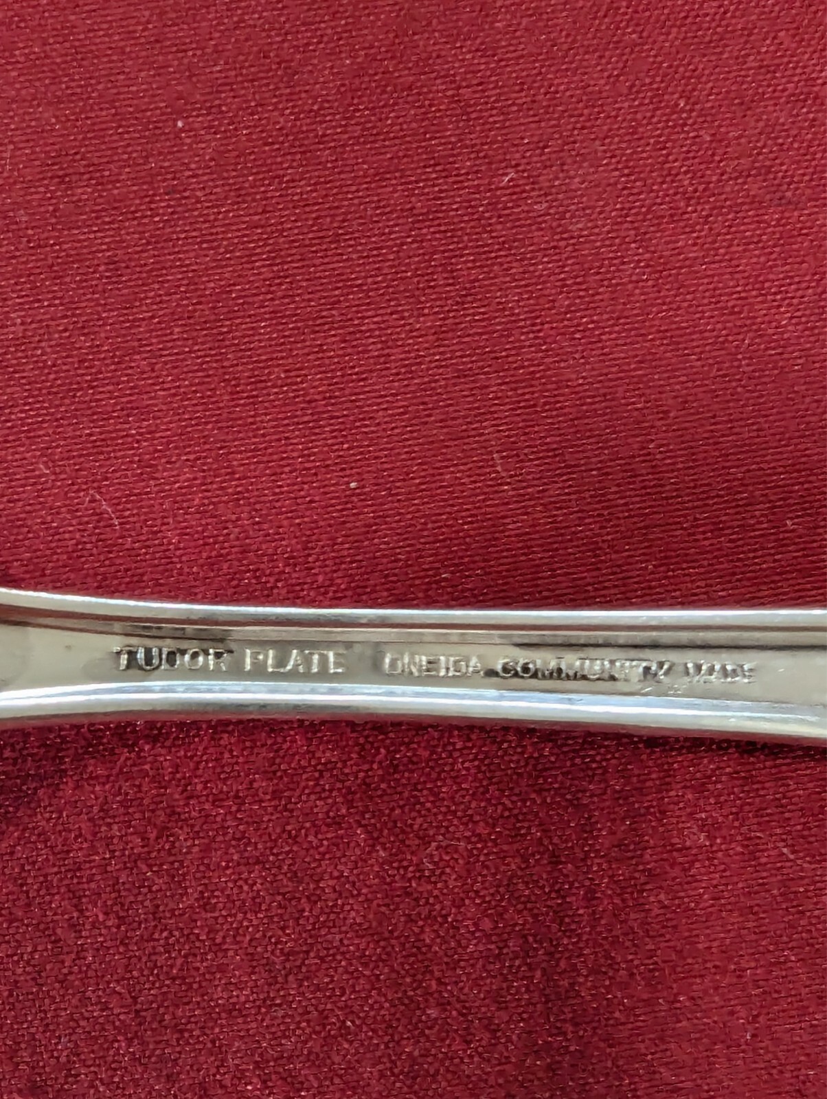 Continental 1886 Serving Fork Silver plate Flatware Silverware