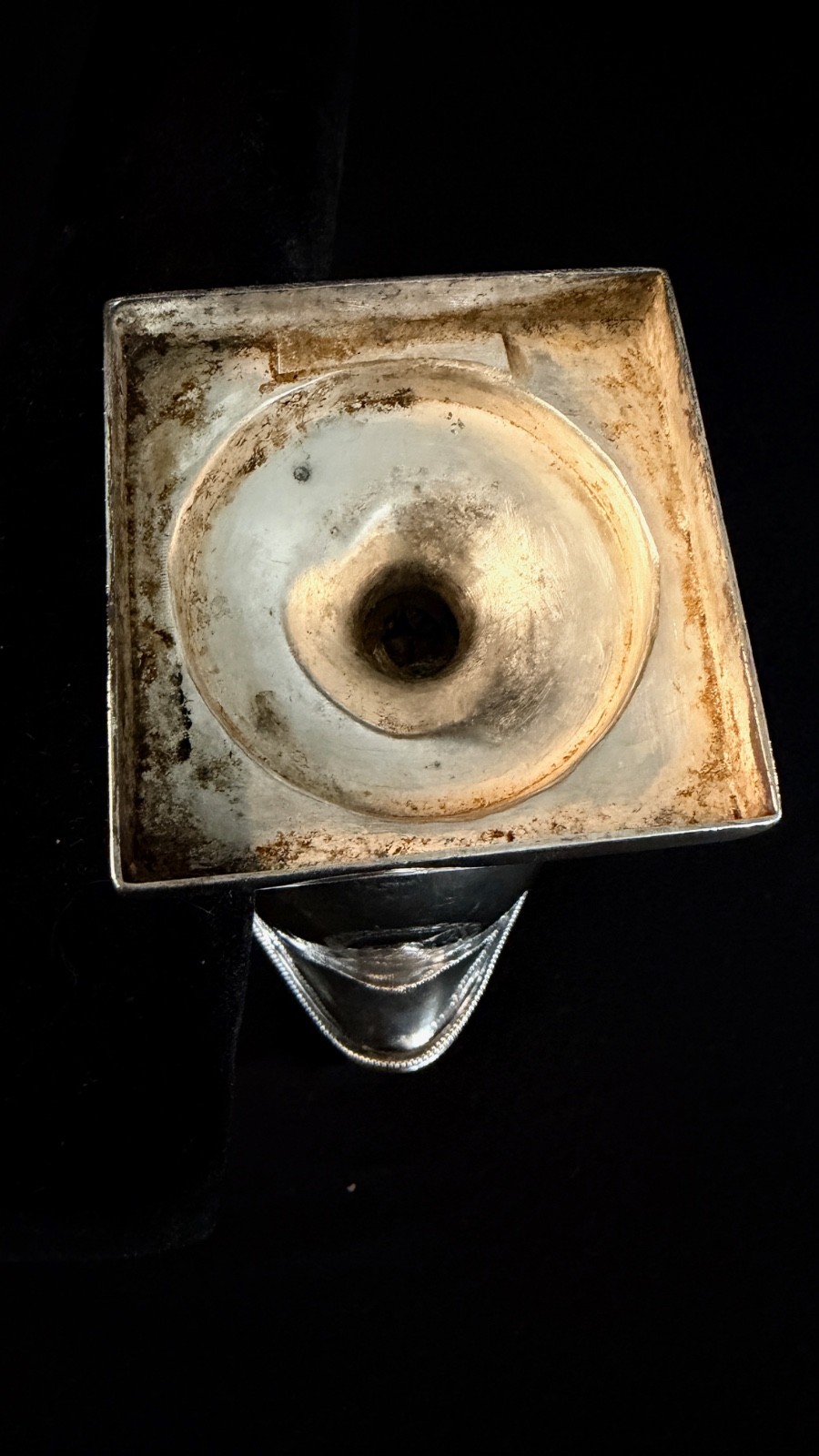 American 18th Century Coin Silver Helmet Cream Jug Circa 1786