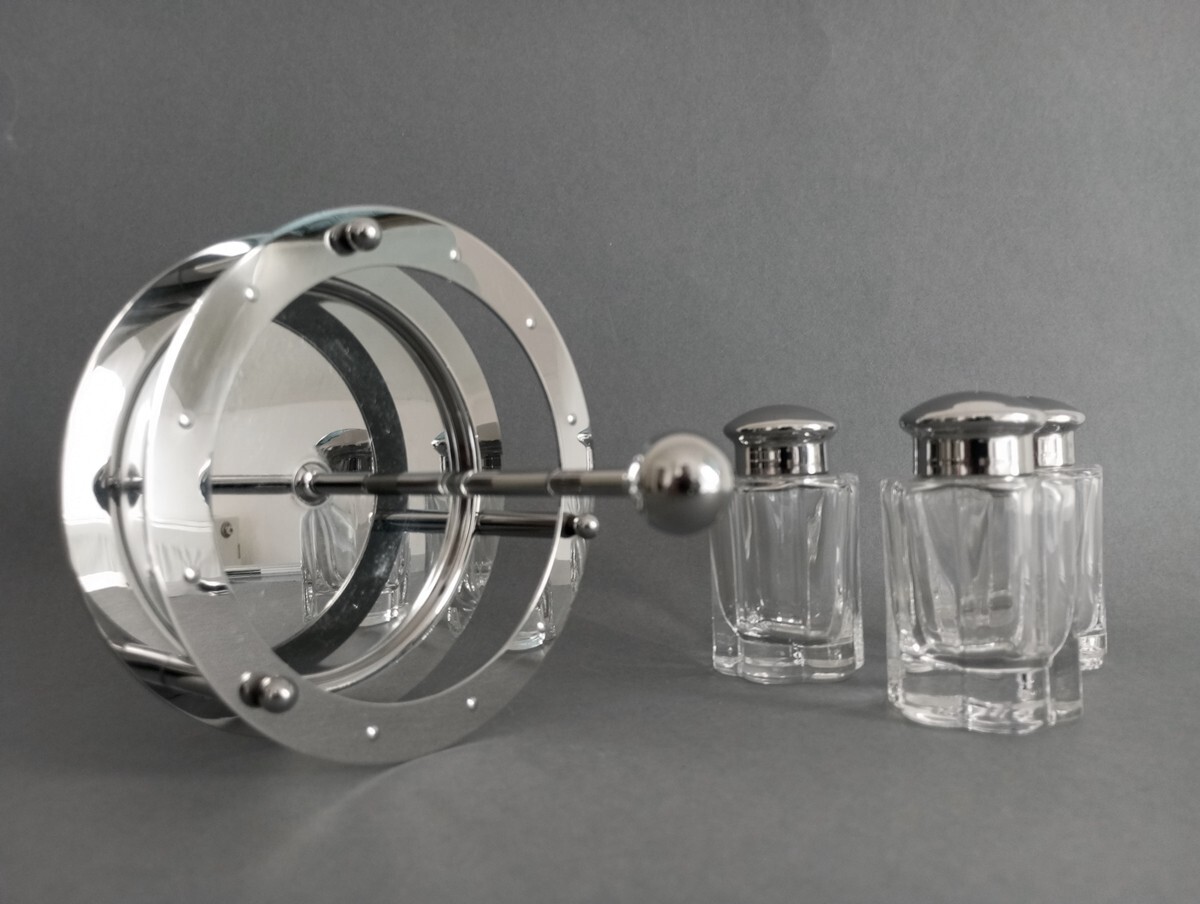 Michael Graves postmodern salt/spice holder menage Alessi 1985 rare