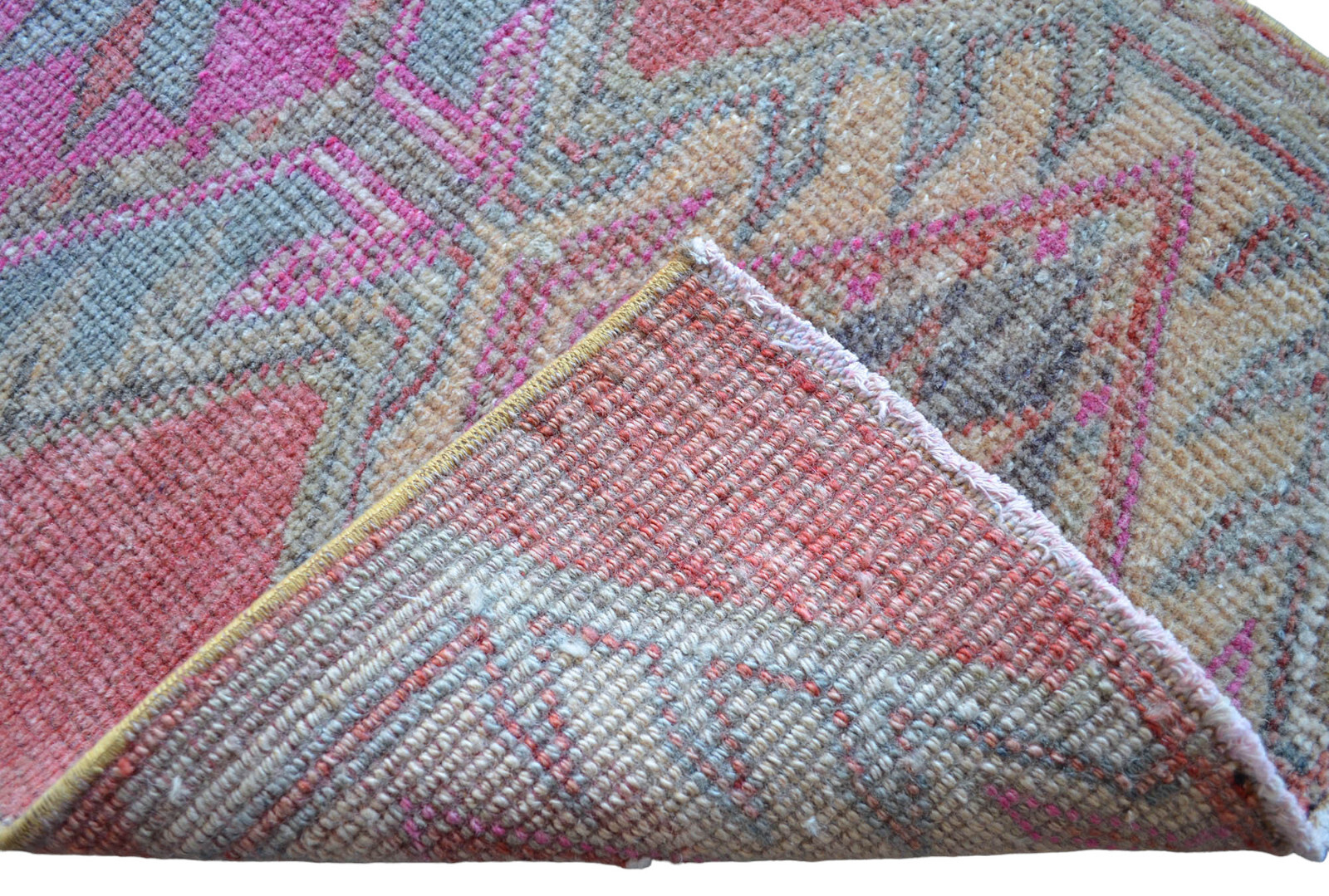 2×13 ft Runner HandMade NARROW Kitchen Hallway Rug Low Pile Act 1.10 x 12.10 ft