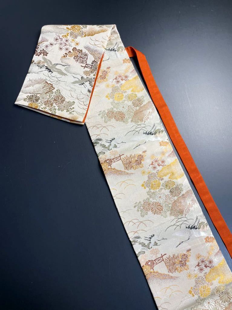Japanese sword bag, handmade by craftsmen, 100% high quality silk, Flying Crane