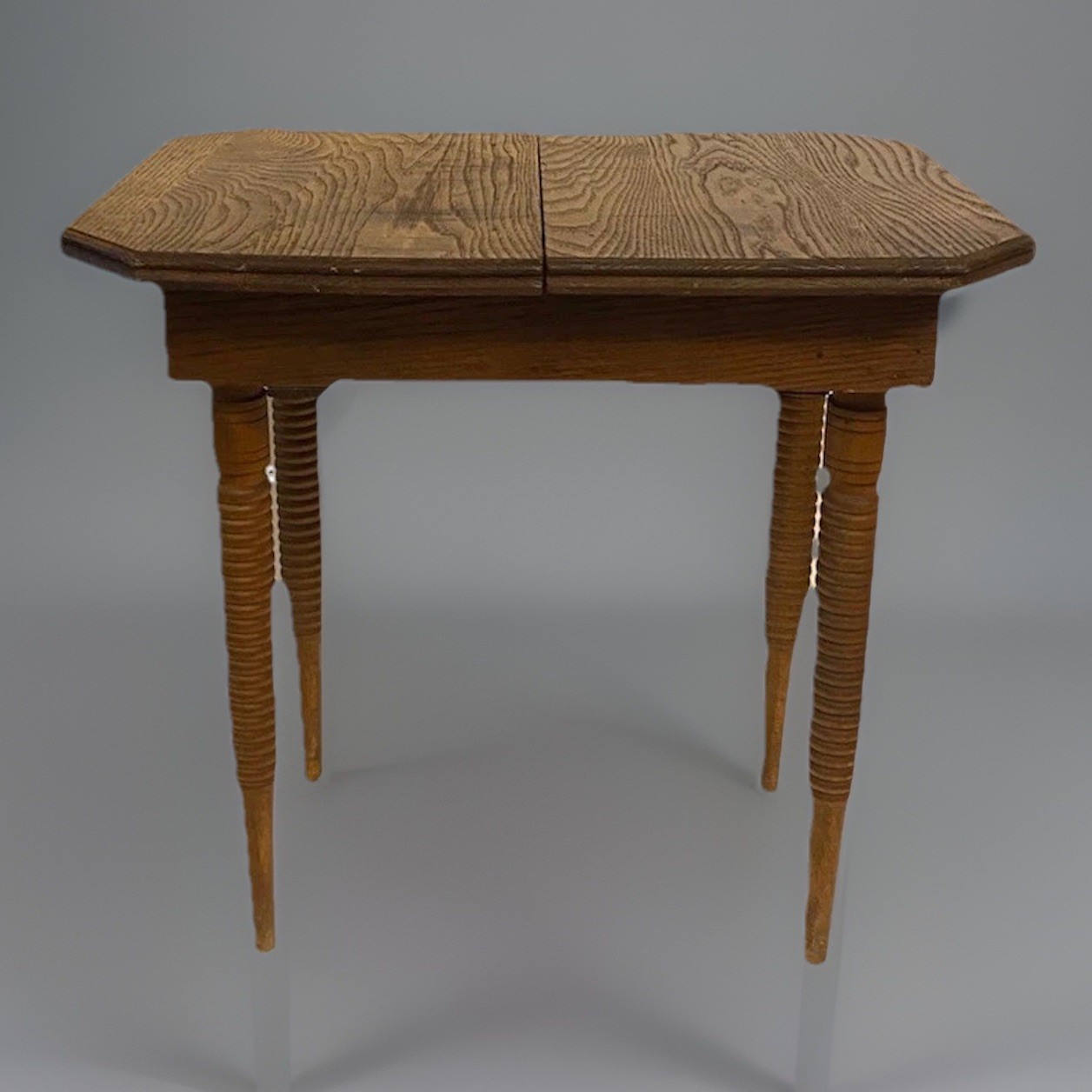 Antique American Salesman Sample Expansion Dining Table M.E. Converse & Co. 1886