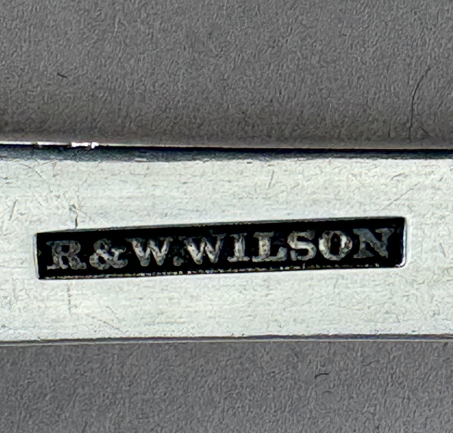 Fine Old c1815-1825 American Coin Silver Large Kings Punch Soup Ladle R W Wilson