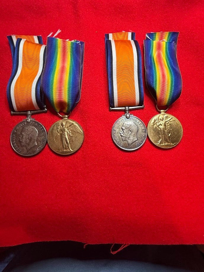 54th Canadian Infantry brothers One killed in action 17 10 1916 brother wounded