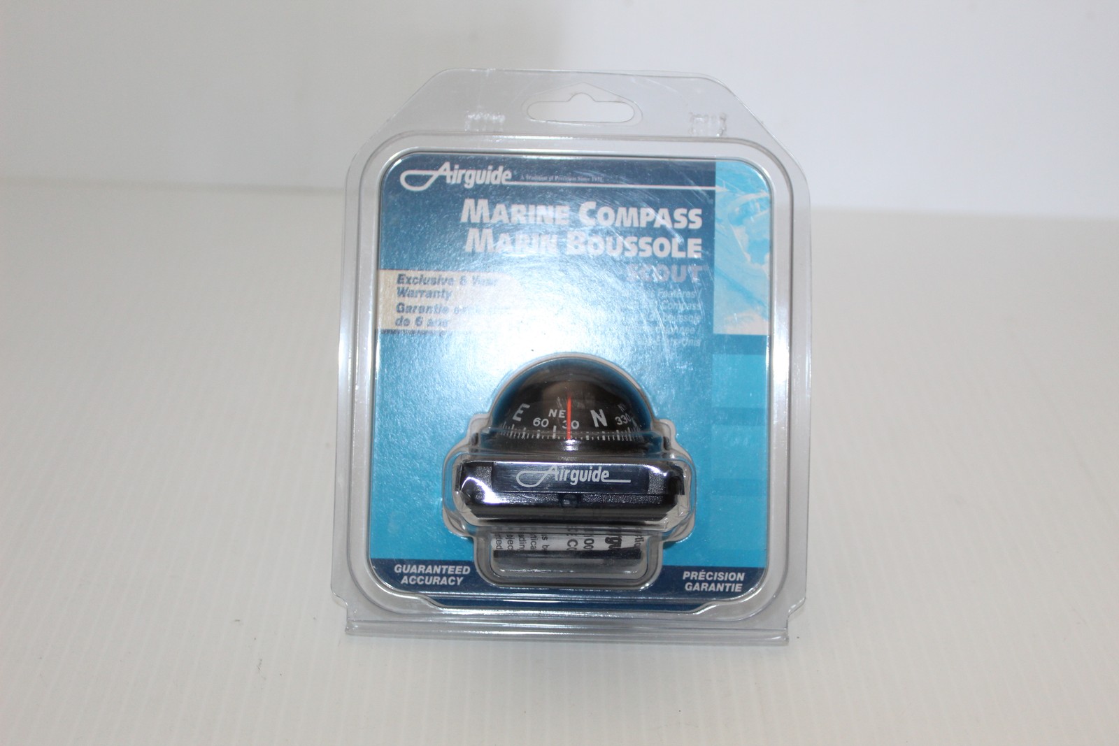 Airguide Scout Marine Compass New in Package Boat Dash Mount Navigation