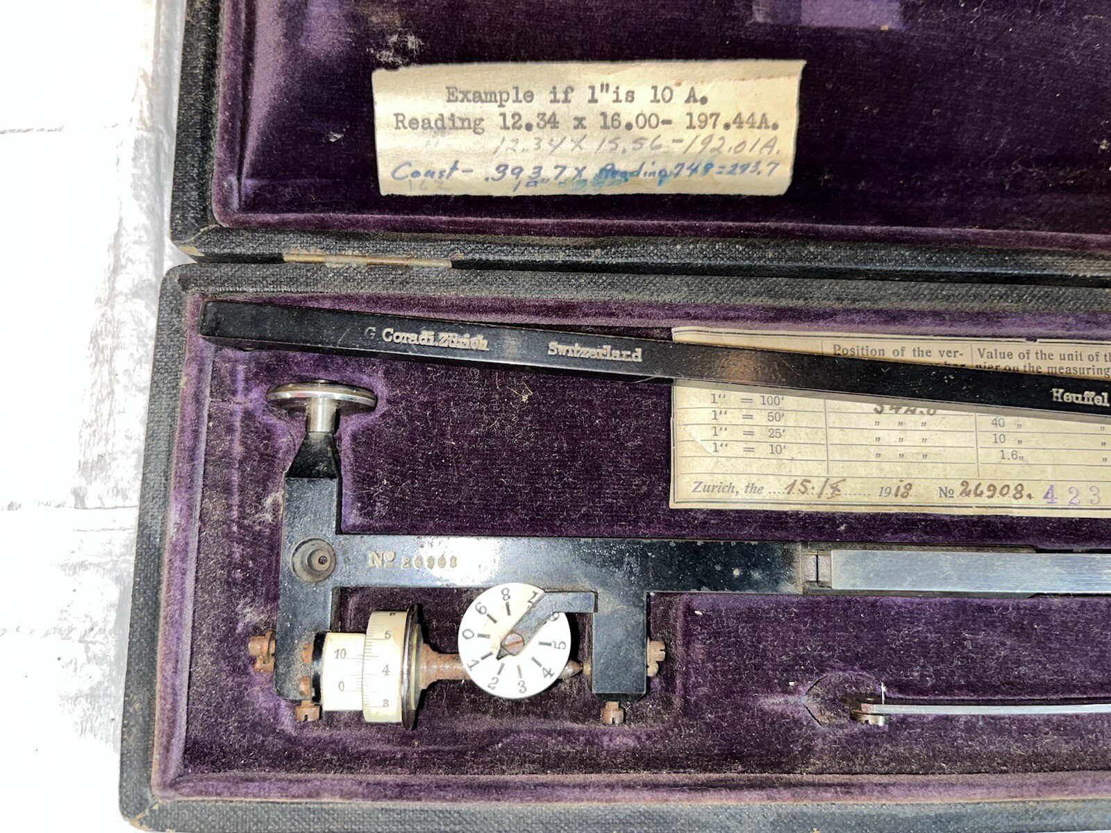 keuffel esser planimeter 1918