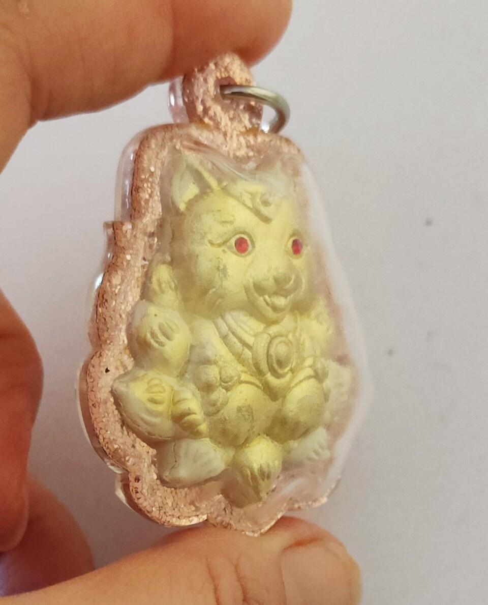Amulet Charm Pendant Fox Lady 9 Tails Relationsh Money Fortune Luck Business