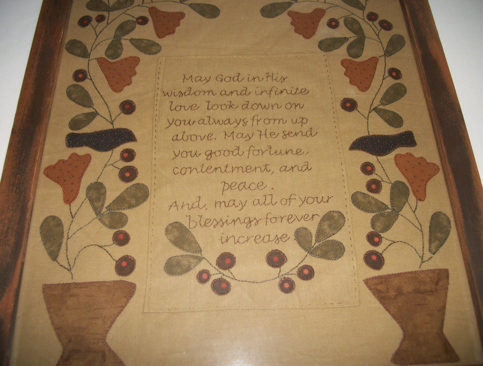 Primitive Theorem Sampler Style Verse Ruthe Martz Artisan New Jersey Vintage