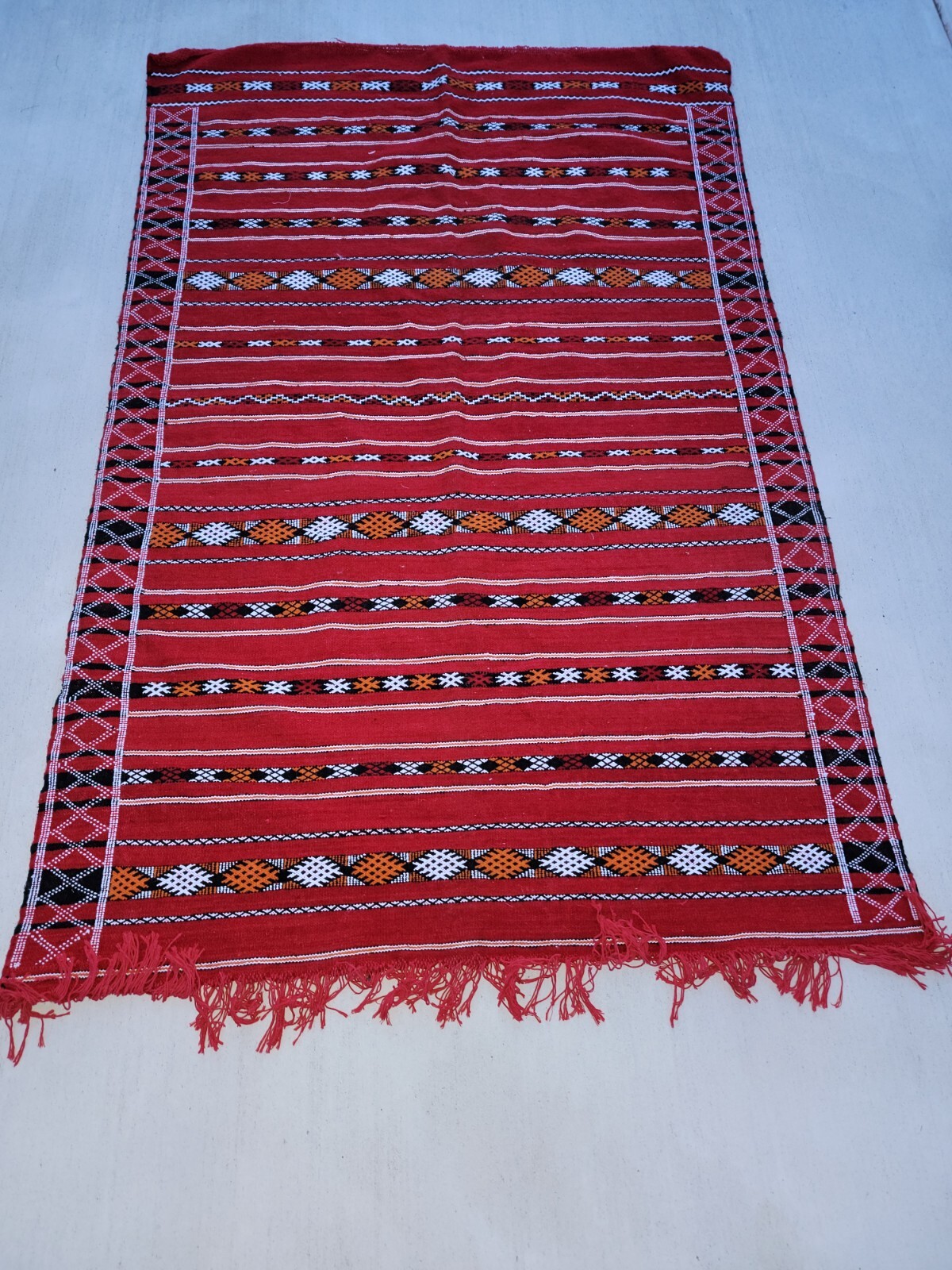 Quality New Large Moroccan Handmade carpet Berber Zemmour khemisset, U.S. Seller