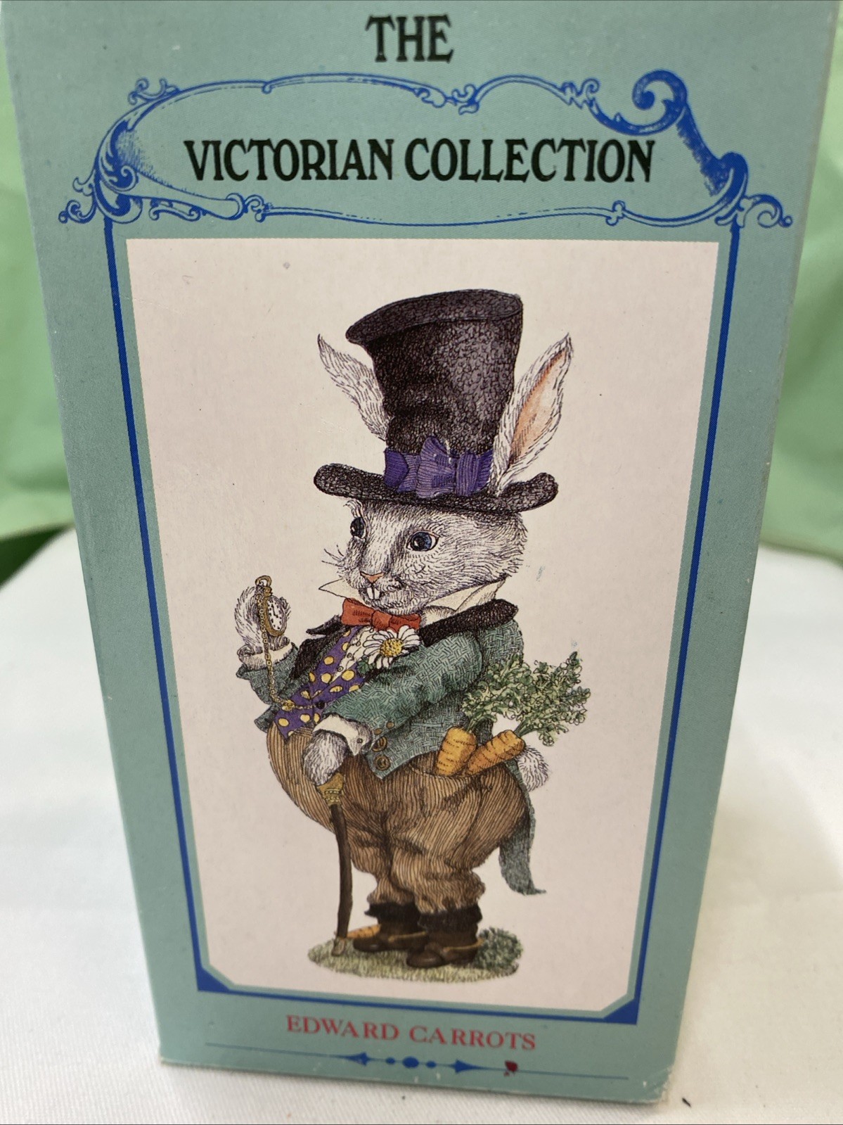 The Victorian Collection Edward Carrots In Box 1993 Easter Rabbit Bunny
