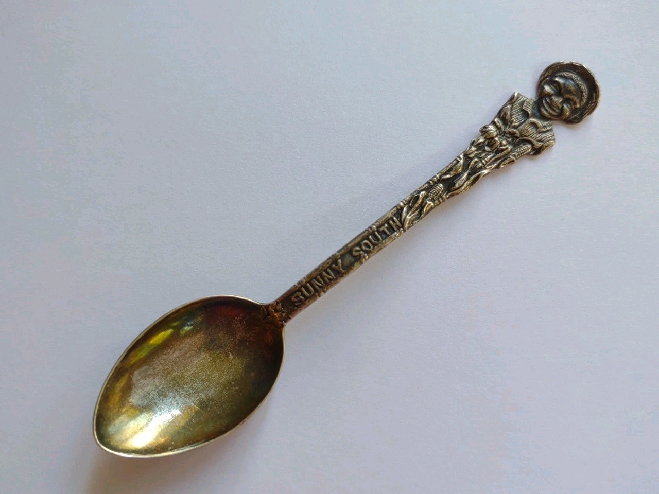 Antique SUNNY SOUTH .925 STERLING SILVER Souvenir SPOON Codding Bros. & Heilborn