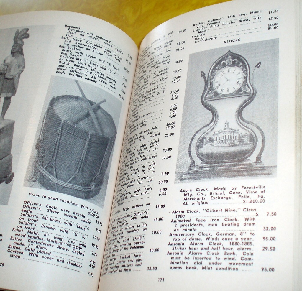VINTAGE 1965 WARMAN’S 8TH ANTIQUES BOOK COLLECTORS 1960 ‘S PRICES