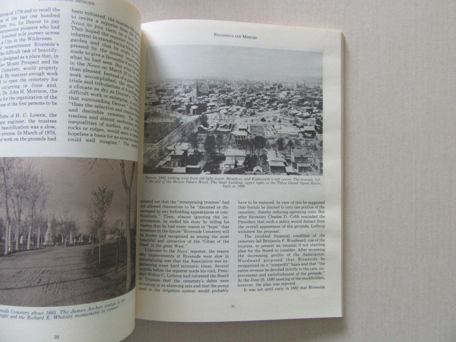 Fairmount & Historic Colorado by David Fridtjof Halaas – Denver, 1976 – Signed