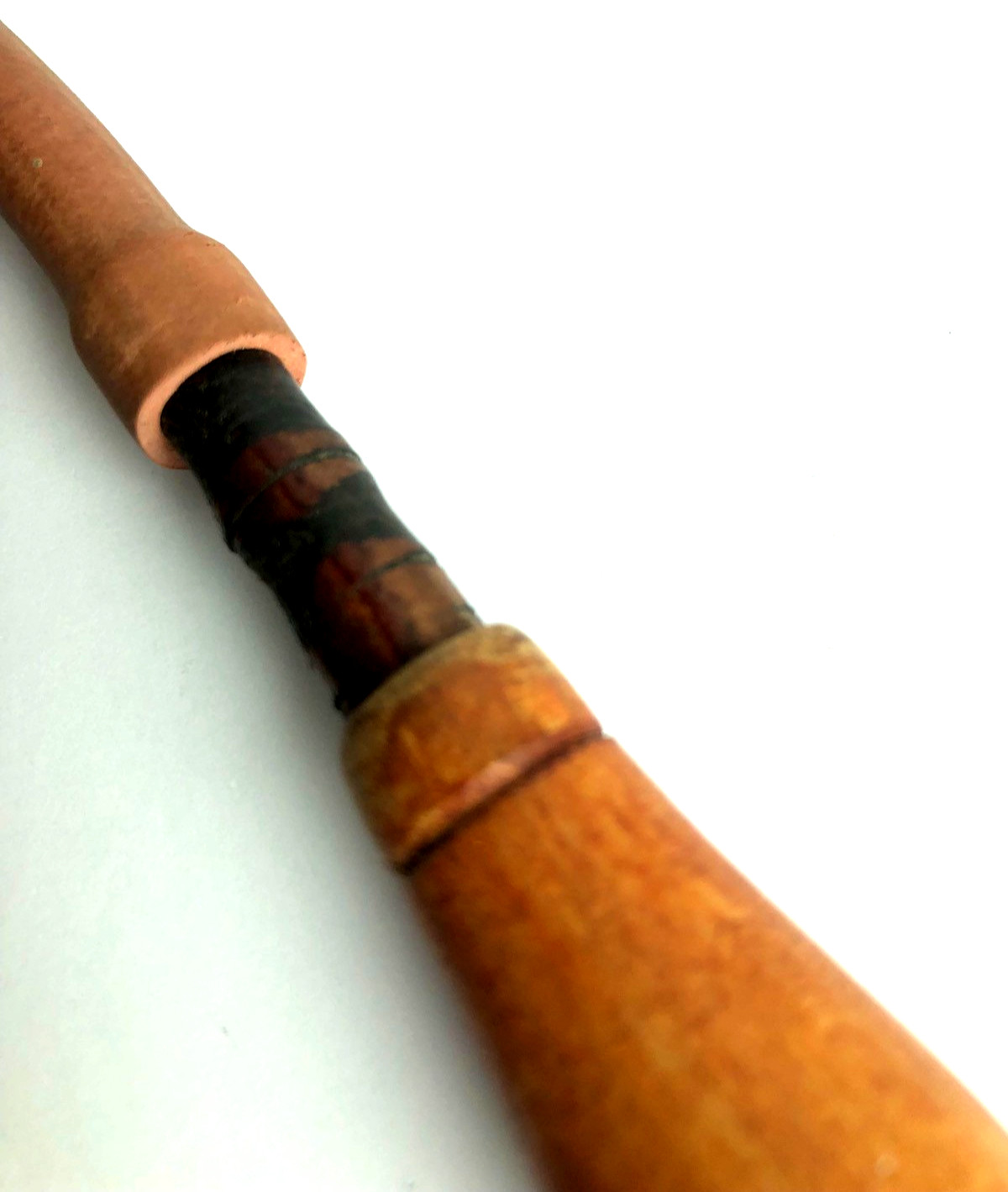Antique Wooden Binaural Stethoscope Medical Instrument Early 20th Century Rare D