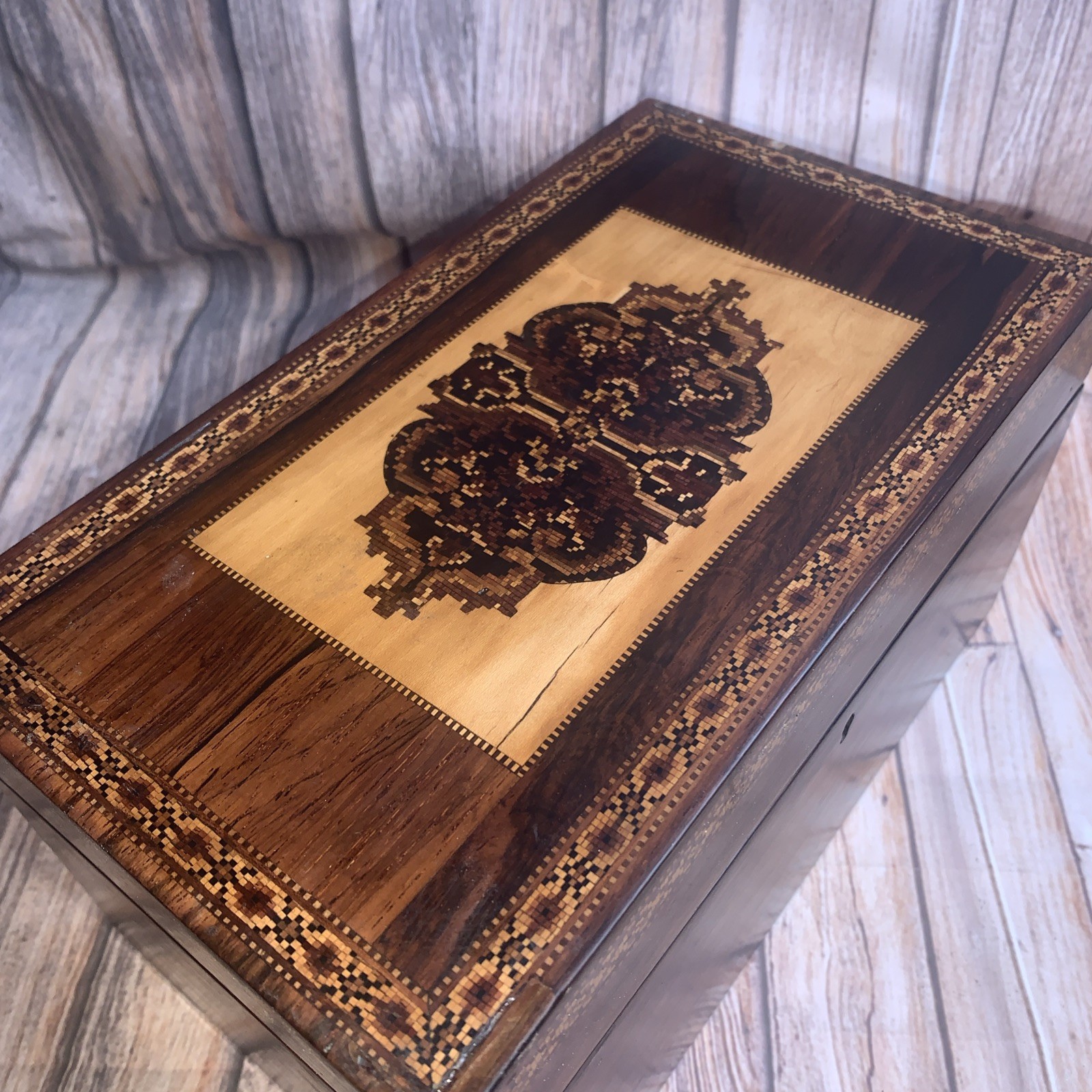 Victorian Tunbridge Ware box