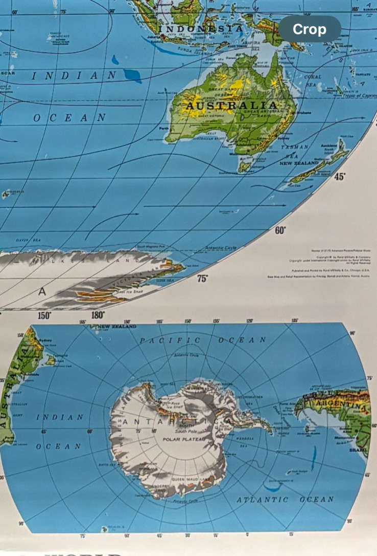 Pull Down School Maps 3 Layer World, U.S. Vintage, Salvage, Old, Antique.