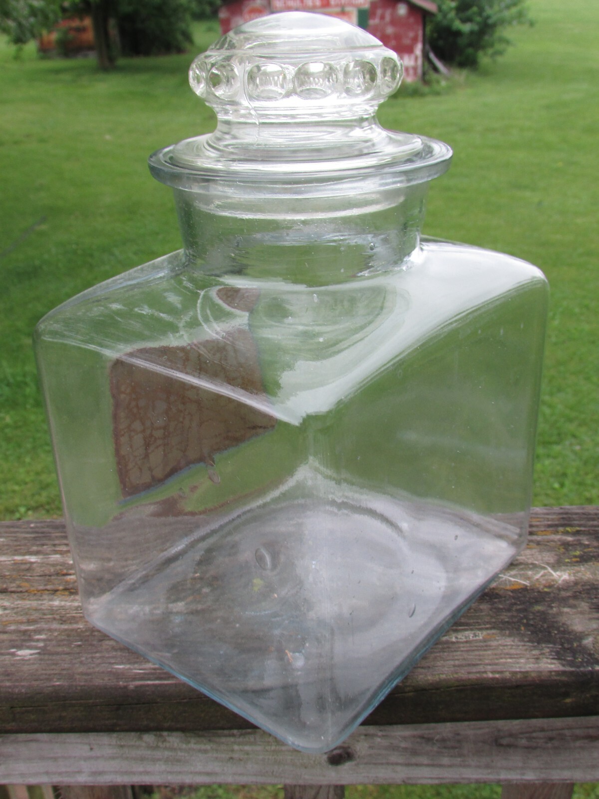 FOLEY CATHARTIC TABLETS – Label UNDER Glass LUG Drugstore COUNTERTOP Jar – MINT