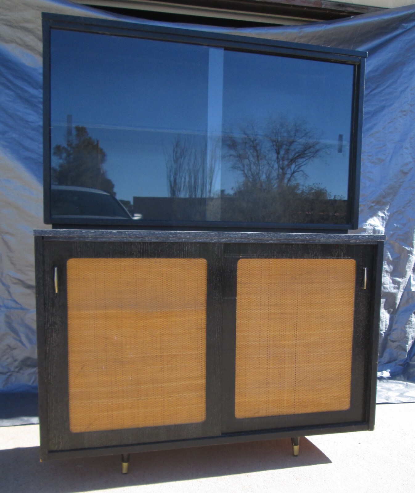 Vintage Holman Furniture China Hutch Buffet Credenza Mid Century Danish Modern