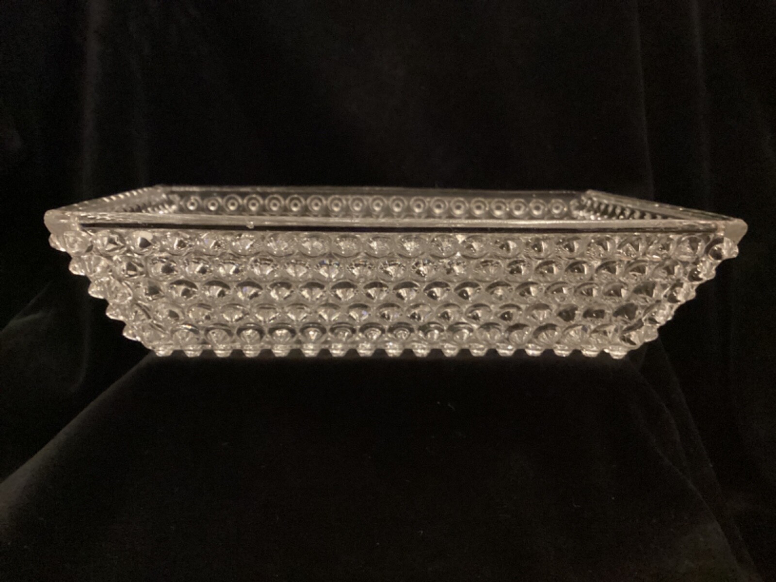 EAPG – Columbia Glass Co. “Hobnail Double Eye/ Oblong” bowl