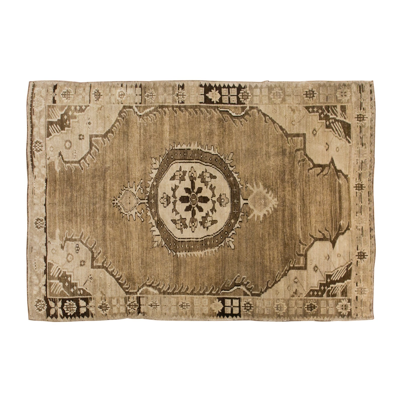 Area Rug,Turkish Rug,Vintage Rug, 7 x 11’1 ft, Handmade Rug,215 x 338 cm Rug