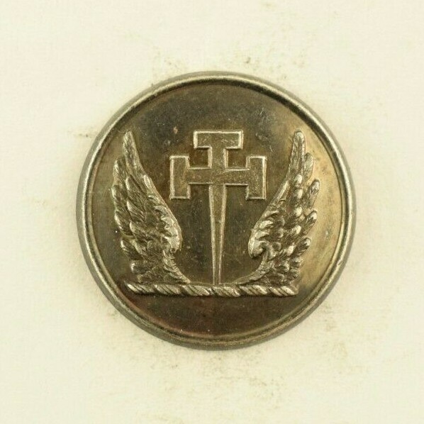 1810s-50s Livery Cross Wings Uniform Button Original F5AT