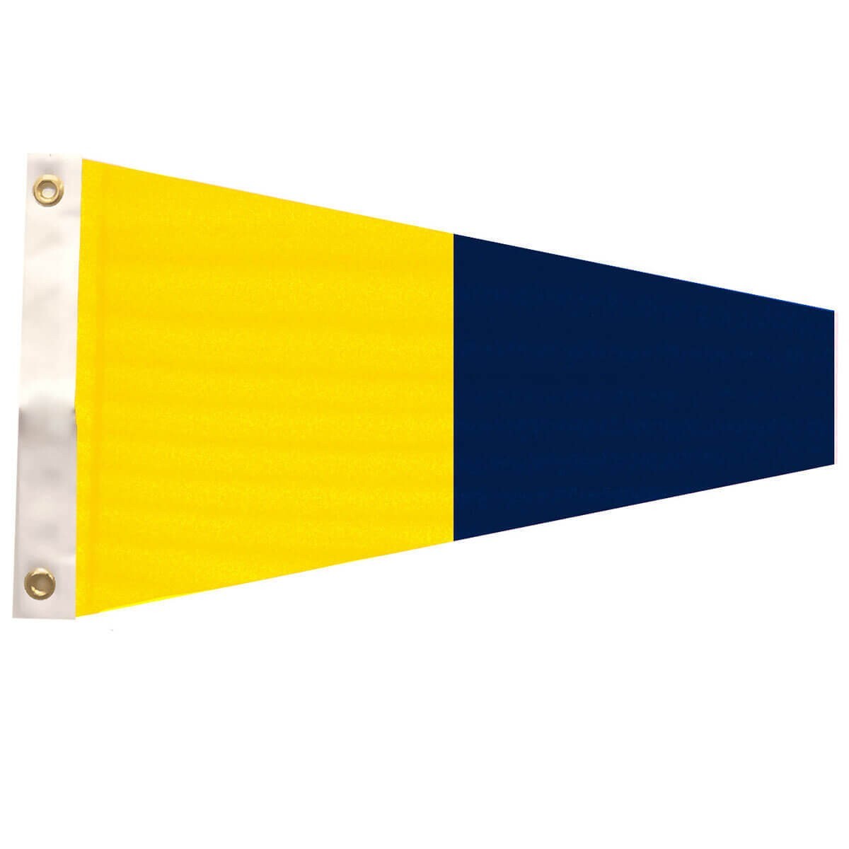 EDER # 5 SIGNAL CODE NAUTICAL PENNANT FLAG NUMBER FIVE ICOS 2 2/3′ x 9′ SIZE 14