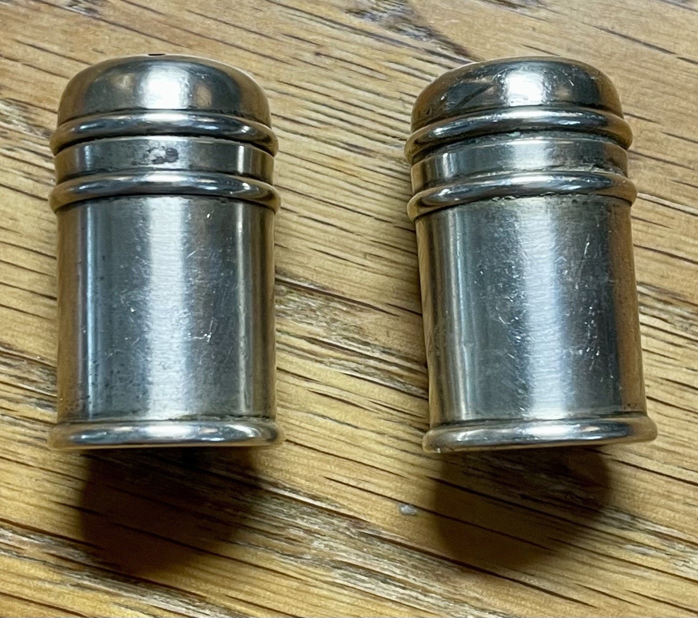 Vintage Pair Gorham A3144 Sterling Silver Shakers 14 Grams Likely for Display
