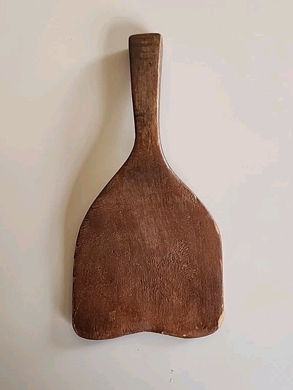 Antique Wooden Butter Paddle