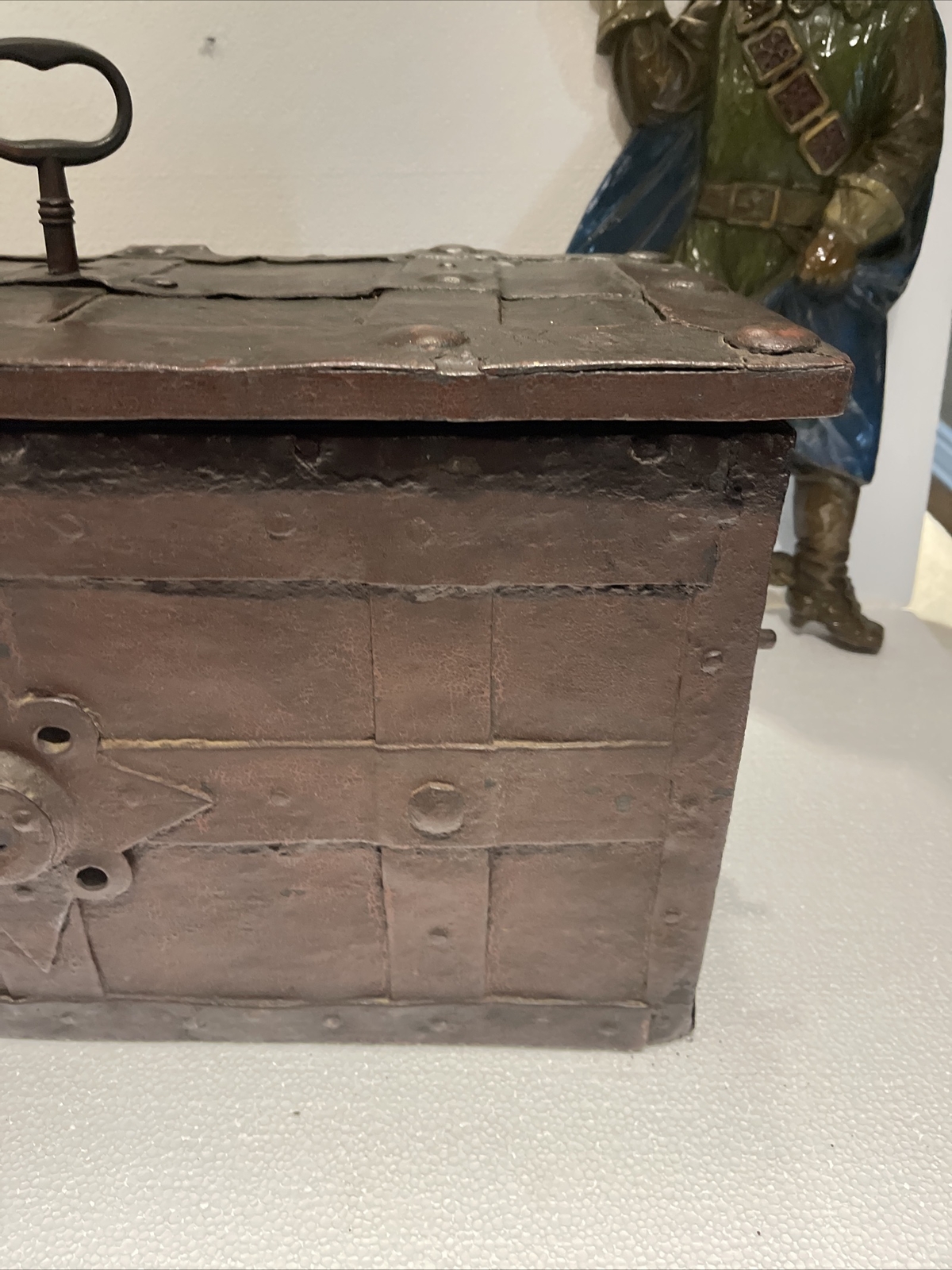 ARMADA STRONG BOX NUREMBERG TREASURE CHEST 1600’s PIRATE GOLD COINS SHIPWRECK