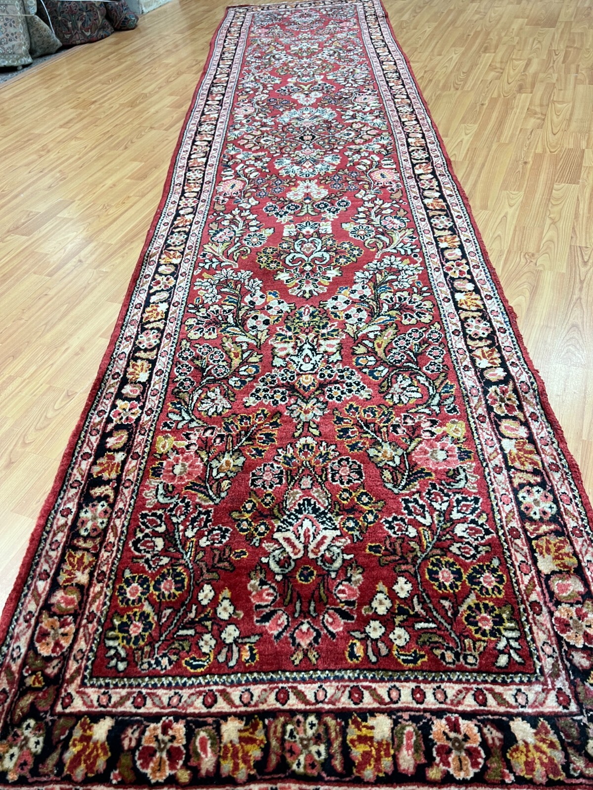 2’8″ x 11’9″ Antique Turkish Floor Runner Oriental Rug – 1930s – Hand Made