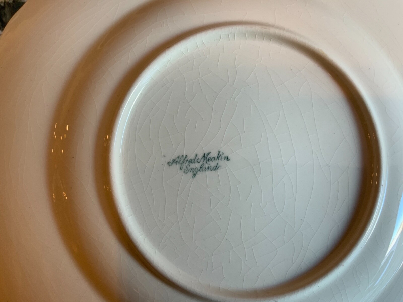 English Alfred Meakin Staffordshire Transferware Charger Decorative Plate