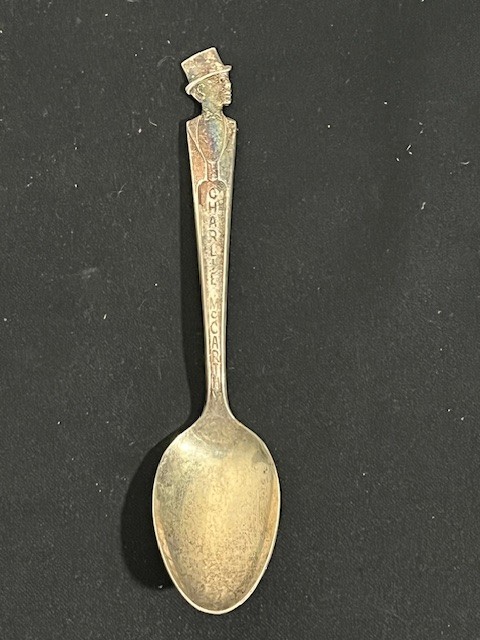 Charlie McCarthy Duchess Silver Plate Spoon