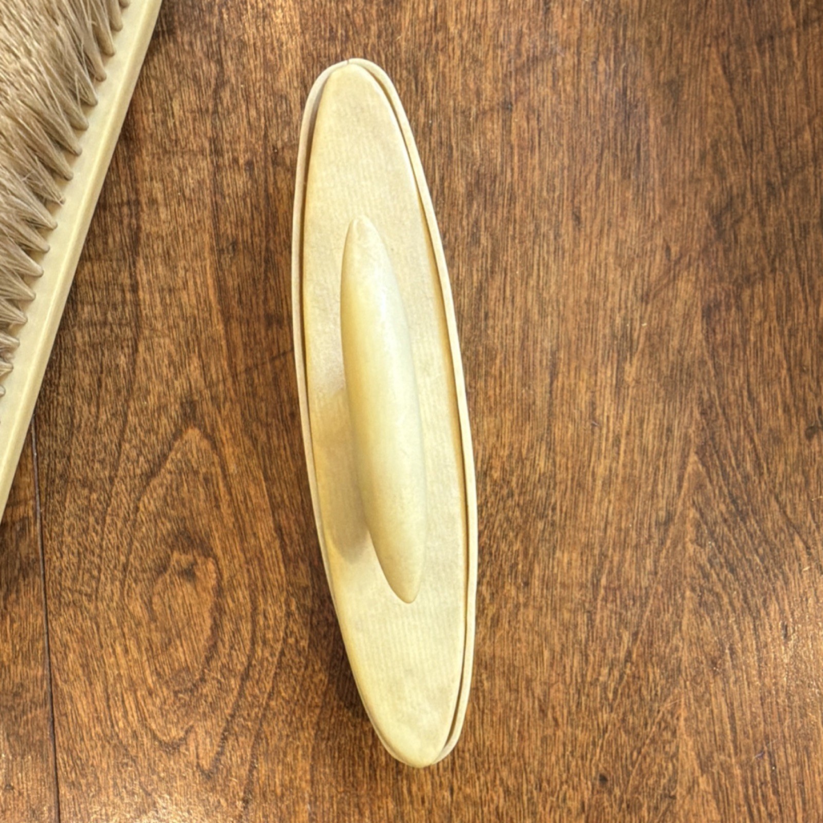 Antique 1915Patent Gentleman’sGrooming Set Celluloid Brush Nail File Button Hook