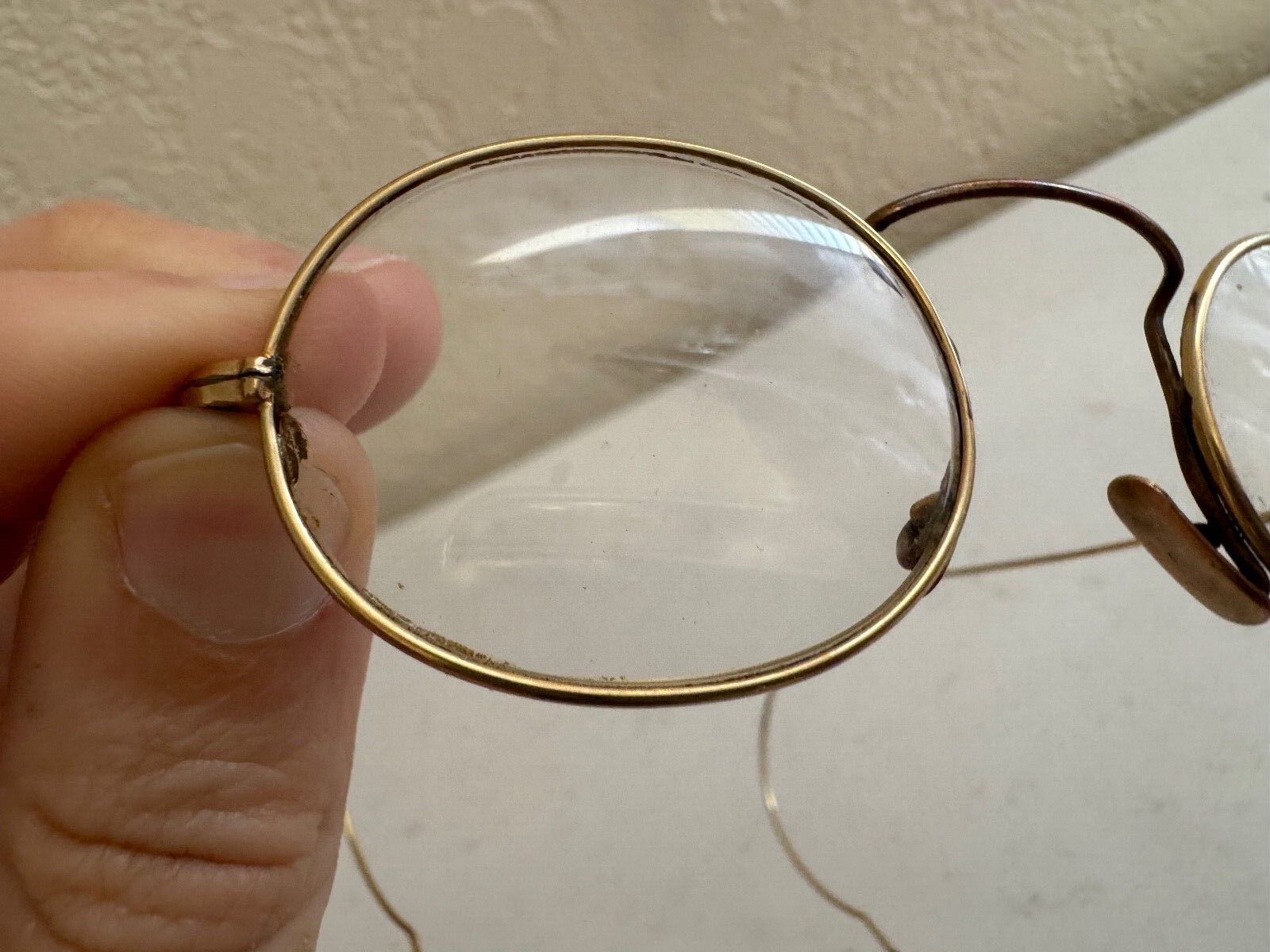 Antique Spectacles / Eyeglasses w/ Dollond & Aitchison Case