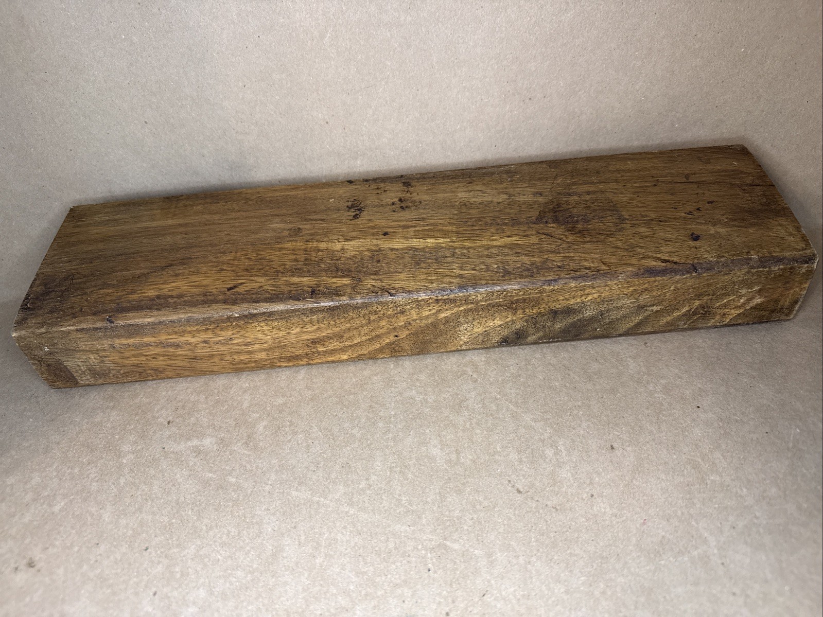 6 Hole Wooden Sugar Mold Wood Candle Holder Primitive Rustic Home Decor