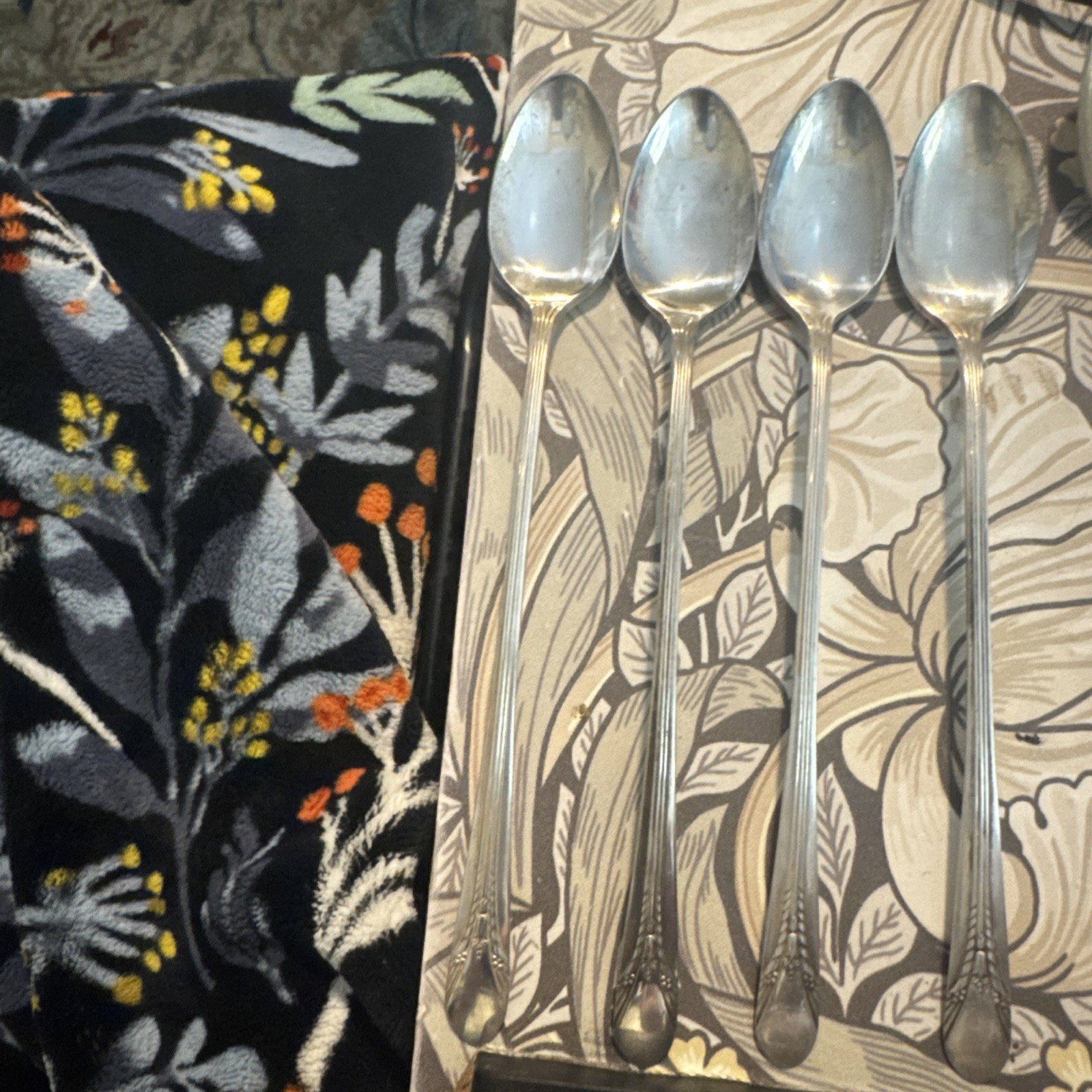 4 Rogers Ice Tea spoons Inheritance