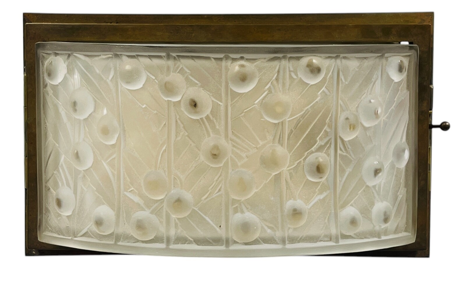 Vintage Signed Jean Gauthier EJG French Art Deco Wall Light Circa 1930 France