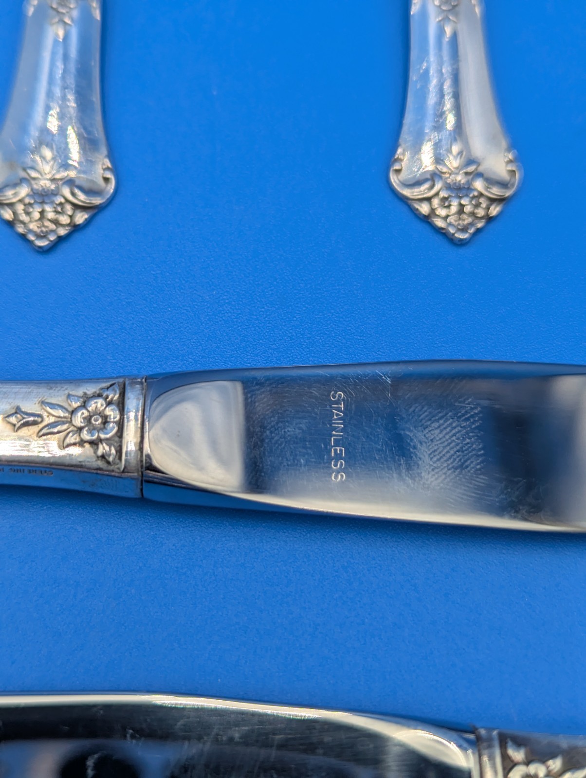 Sterling Silver State House Stately 20+ oz. Flatware 20 Pieces .925 vintage