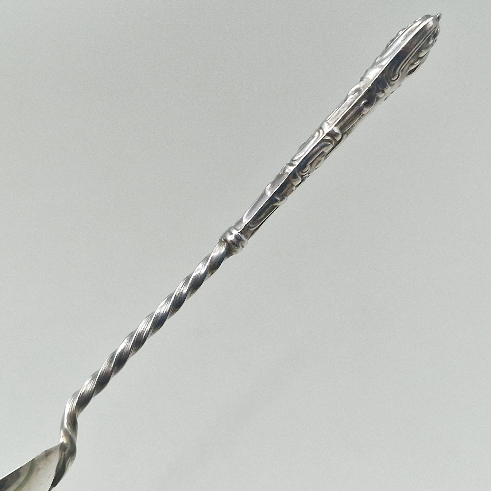Antique Sterling Silver Kings Pattern Teaspoon by William Devenport 1939