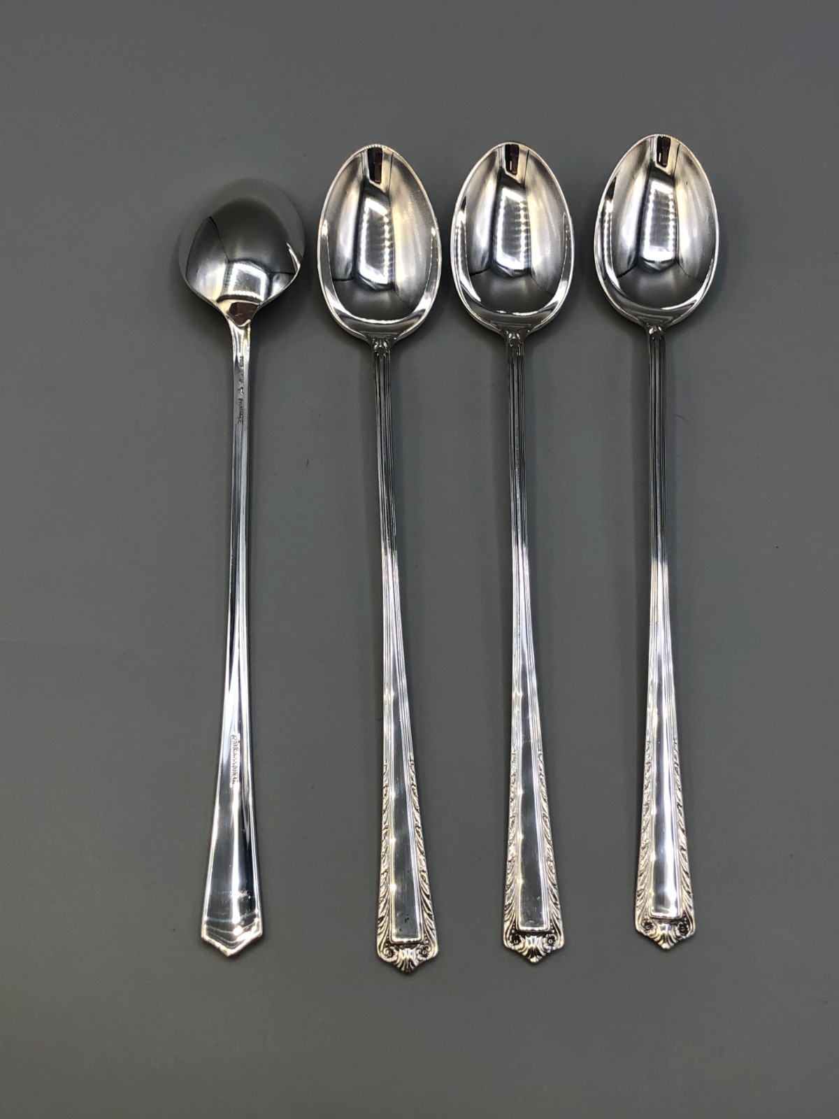 Processional- Fine Arts / International Sterling set of 4 Iced Beverage Spoons