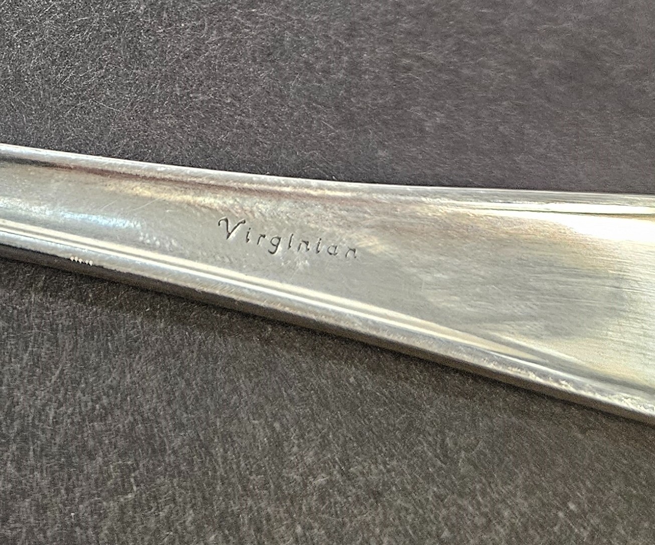 Oneida Sterling Silver 60g Lg Serving Spoon 8.5 Inch Flatware Virginian