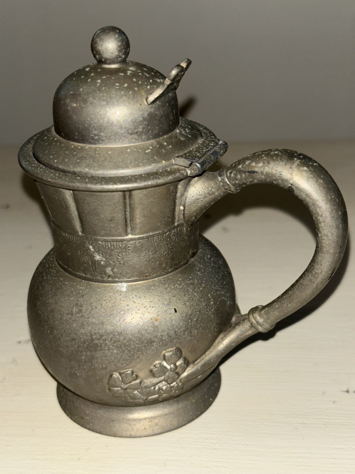 Rogers Smith Victorian Quadruple Plate Meriden CT 190 Syrup Pitcher Pot 31826