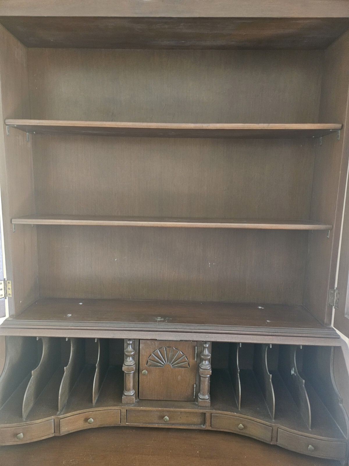 chippendale secretary desk bookcase